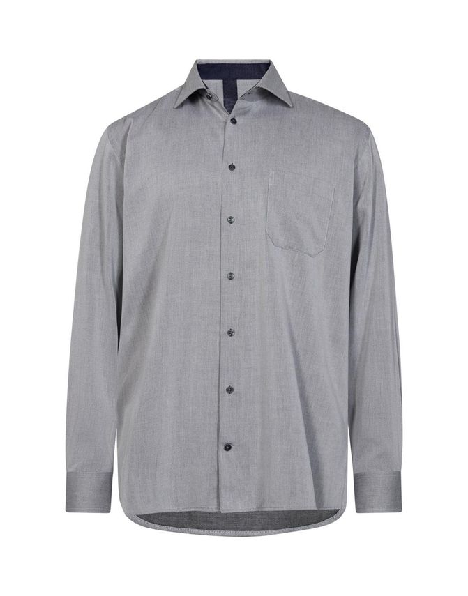 Reg. Fit Shirt L S fra Black Blue