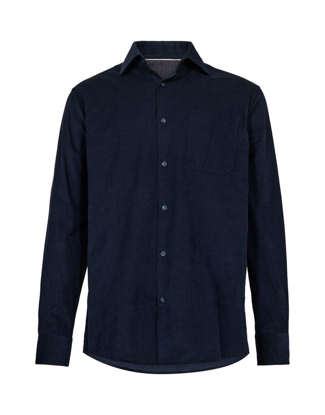 Shirt L S Reg. Fit fra Black Blue