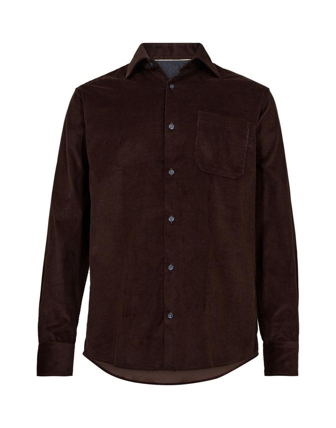 Shirt L S Reg. Fit fra Black Blue