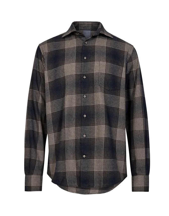 Shirt L S Modern Fit fra Gino Marcello