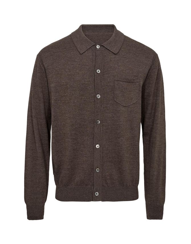 Cardigan Modern Fit fra Gino Marcello