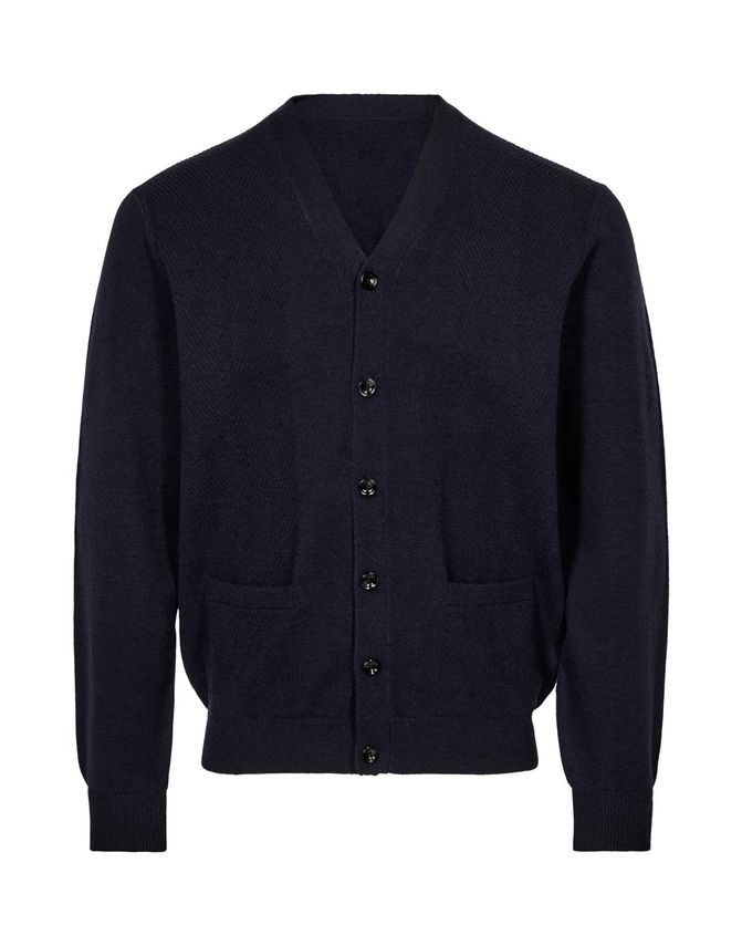 Cardigan Modern Fit fra Gino Marcello