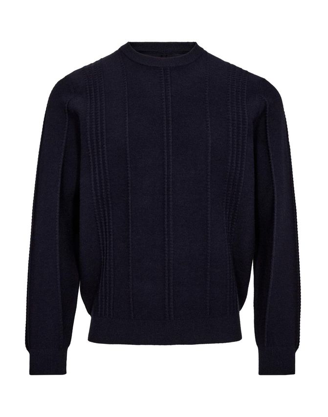 O Neck Modern Knit fra Gino Marcello