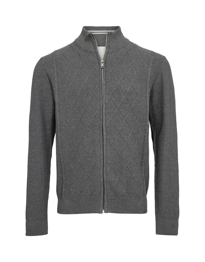 Cardigan Regular Fit fra Black Blue