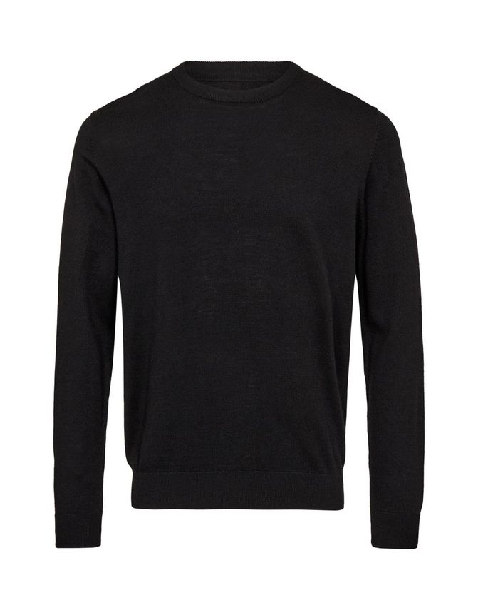 O Neck Merino Blend fra Gino Marcello