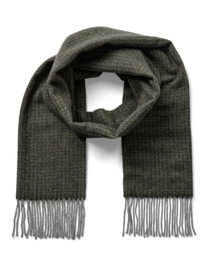 Wool Scarf Striped fra Gino Marcello