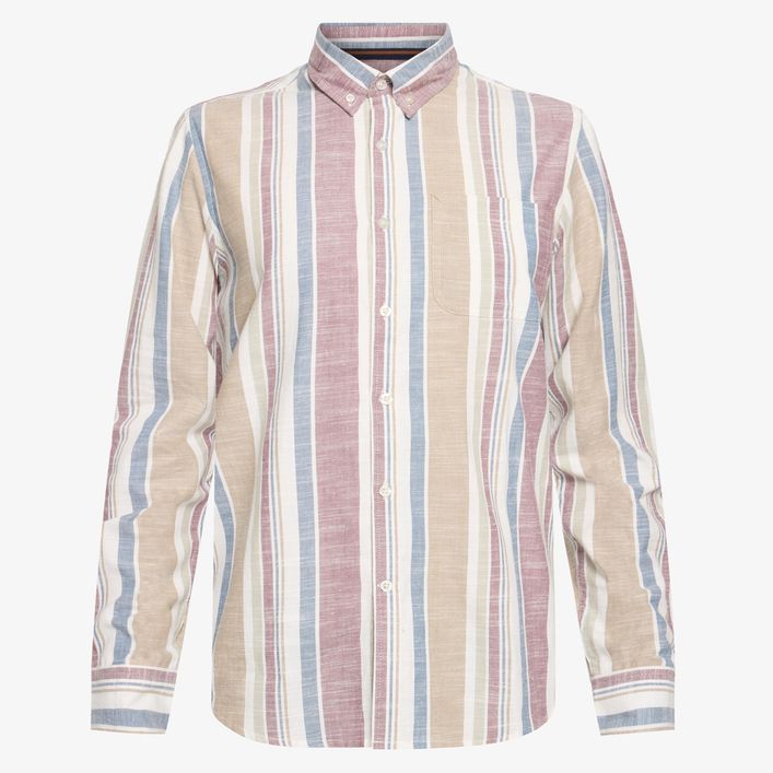 Pilusi Stripe Soft Bluse – Tidløs Komfort til Mænd