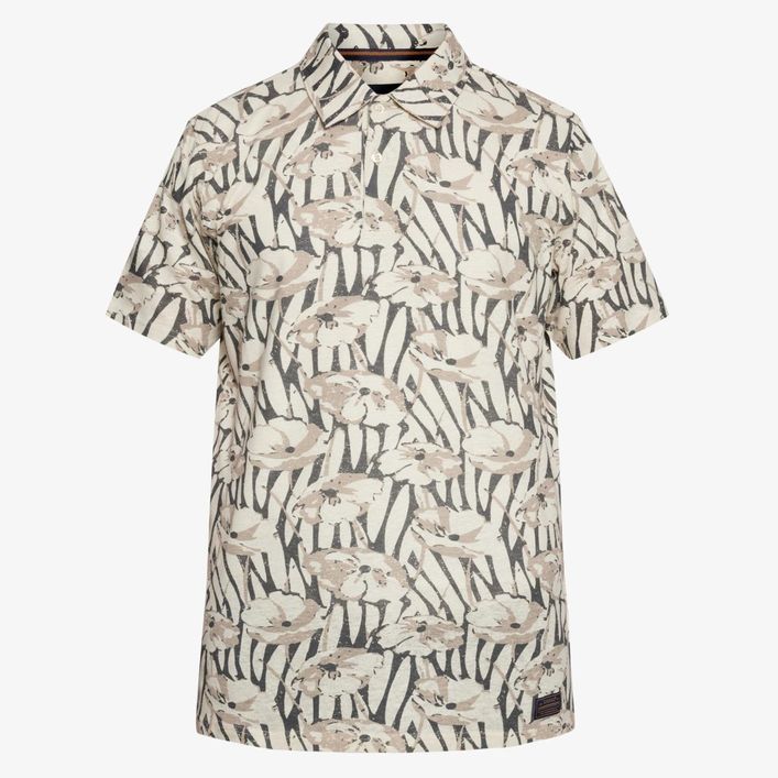 Grantsi Aop Linned Polo - Eksklusiv Sommerstil til Dig!