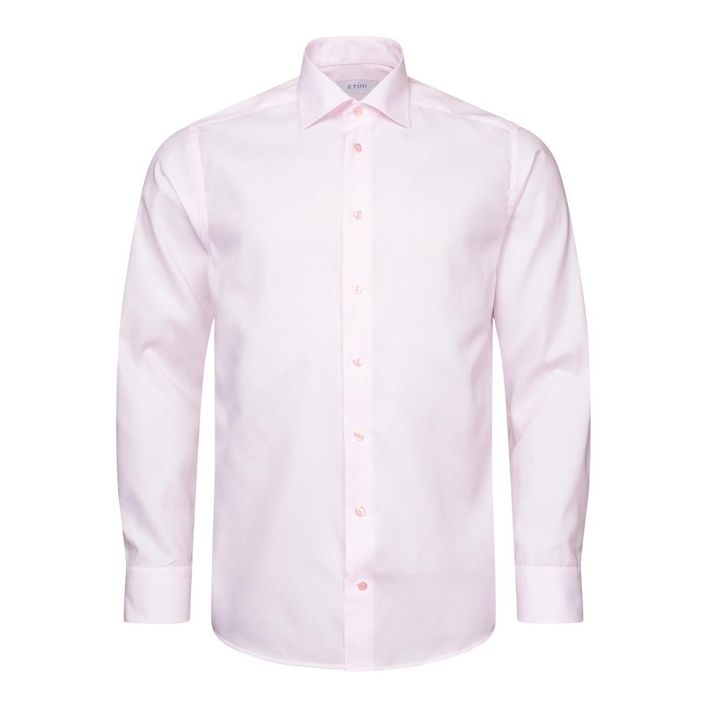 Semi Solid Twill Shirt fra Eton