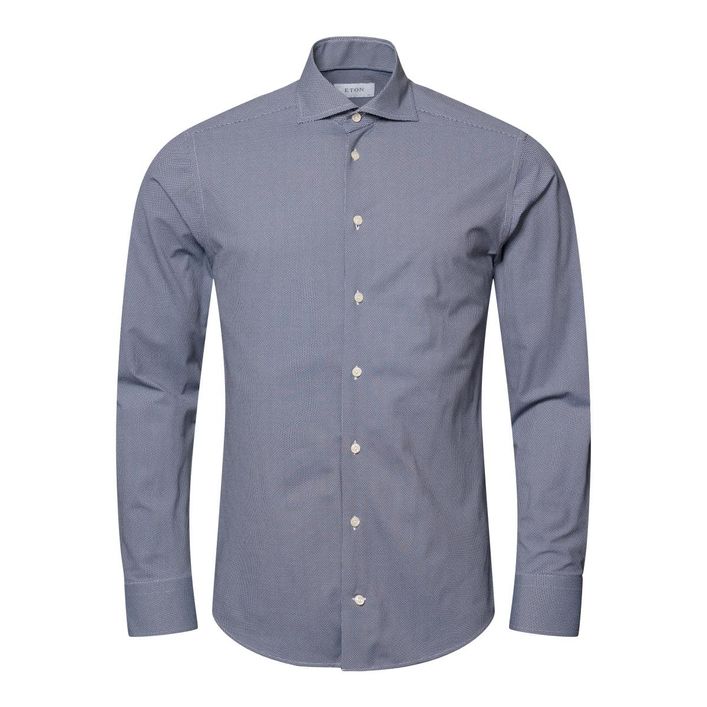 Geometric Print Four Way Stretch Shirt fra Eton
