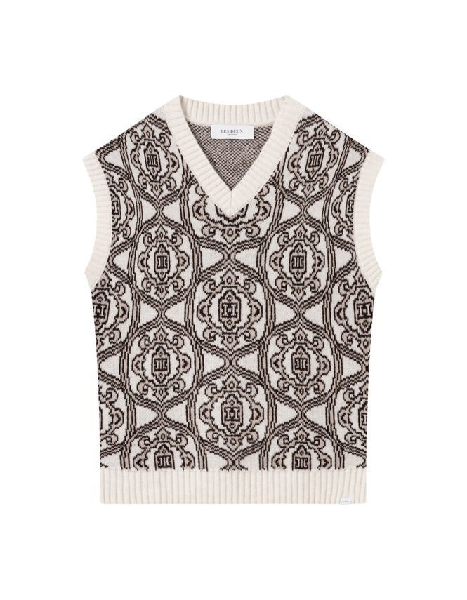 Fillip Jacquard Slipover fra Les Deux