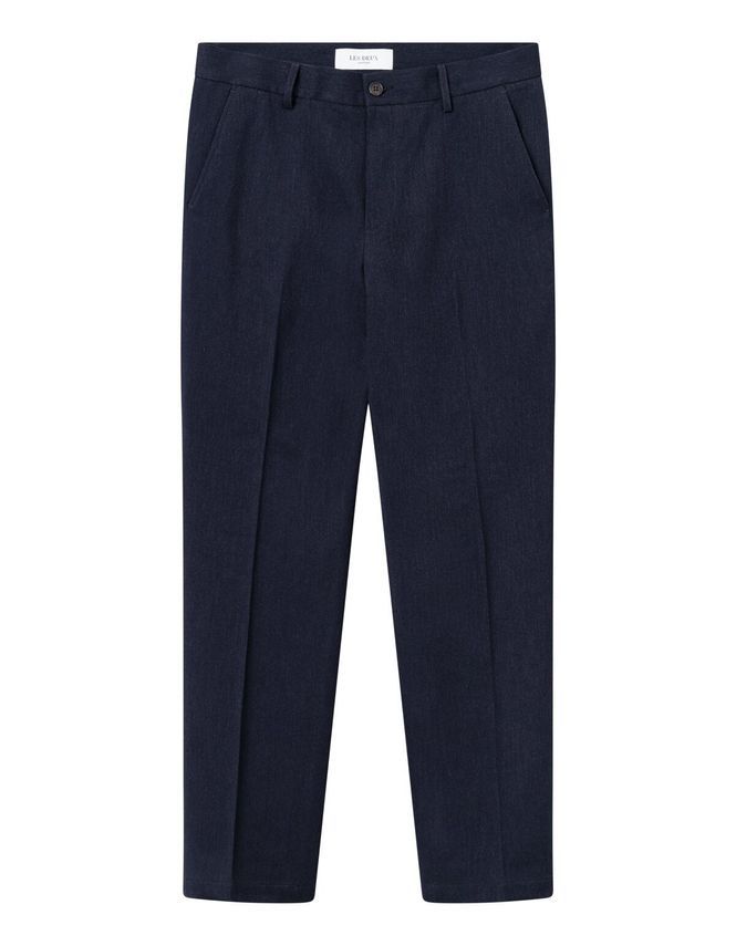 Como Reg Wool Mélange Suit Pants fra Les Deux