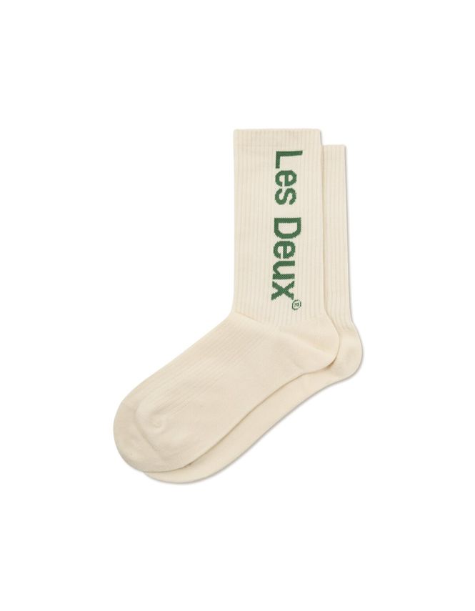 Brody Rib Socks 2 Pack fra Les Deux