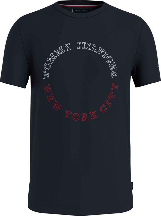 Tommy Hilfiger Monotype Roundle T-shirt på udsalg!