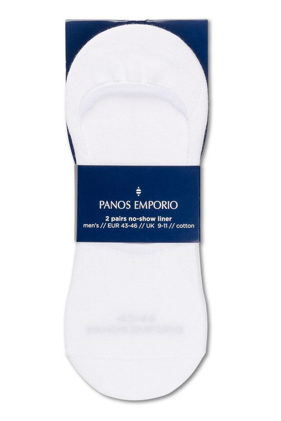 Pe 2pk Runar Cotton No Show 2 Sized fra Panos