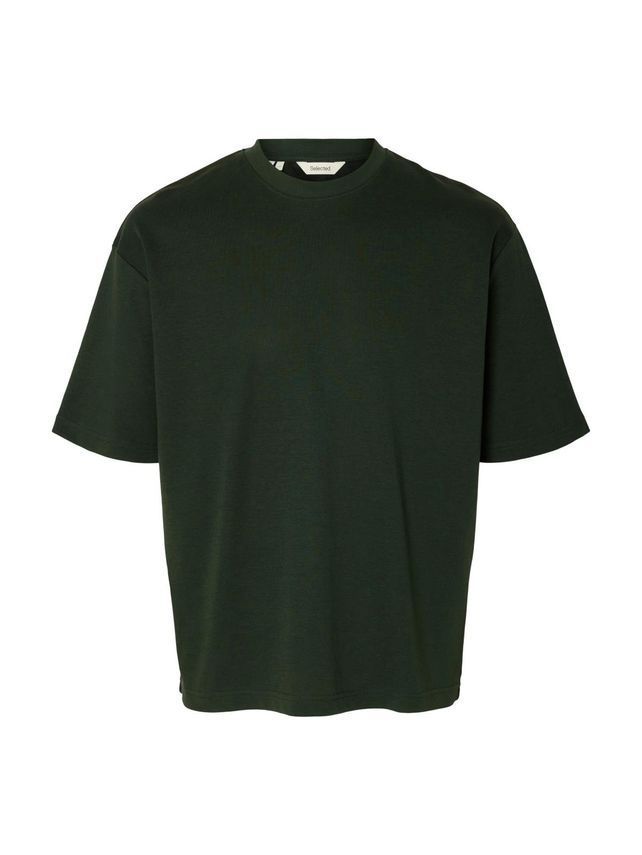 Slhlooseoscar Ss O Neck Tee Noos fra Selected
