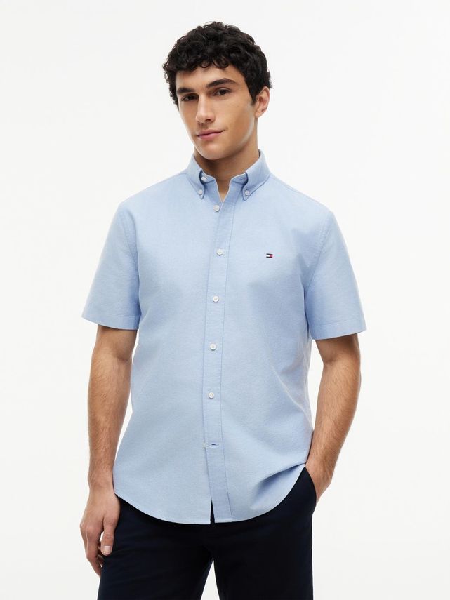 Heritage Oxford Rf Shirt S S fra Tommy Hilfiger