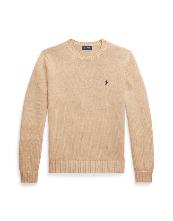 Cotton Crewneck Sweater fra Ralph Lauren