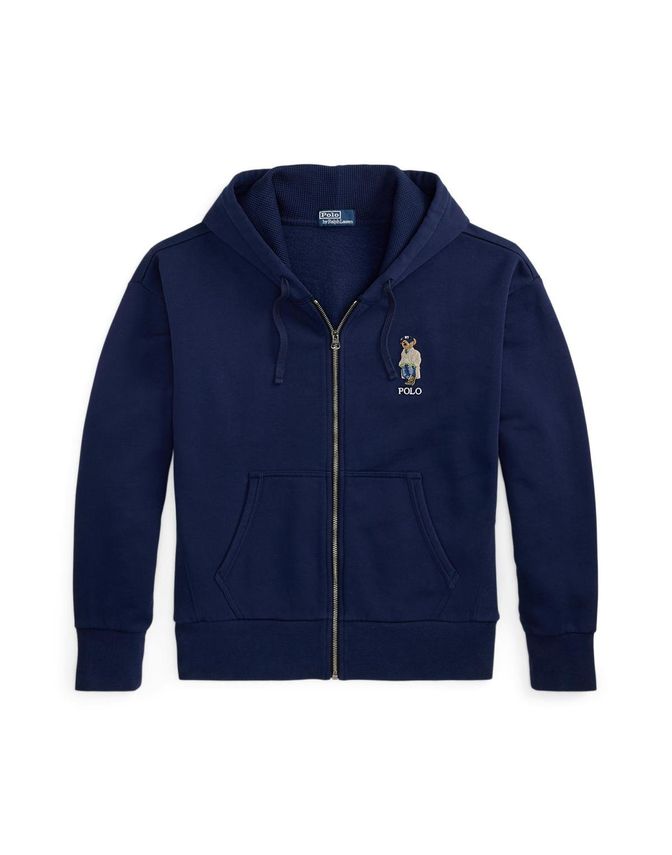 Knit Full Zip Sweatshirt fra Ralph Lauren