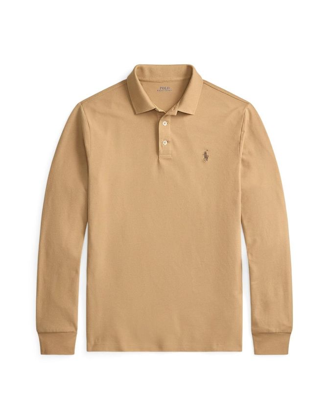 Lskccmslm4 Long Sleeve Polo Shirt fra Ralph Lauren