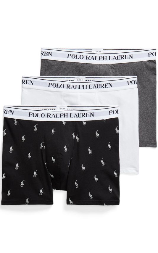 Boxer Brief 3 Pack Boxer Brief fra Ralph Lauren