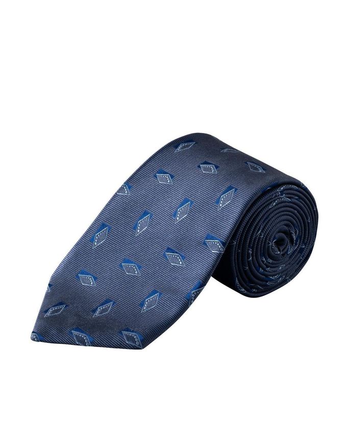 Diamond Woven Silk Tie fra Eton