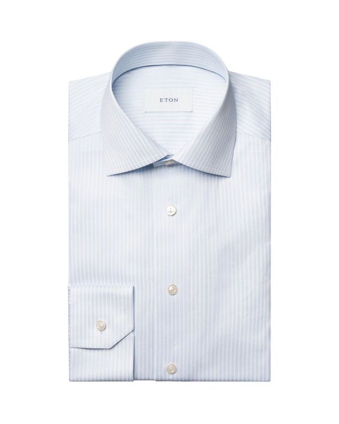 Striped Signature Twill Shirt fra Eton