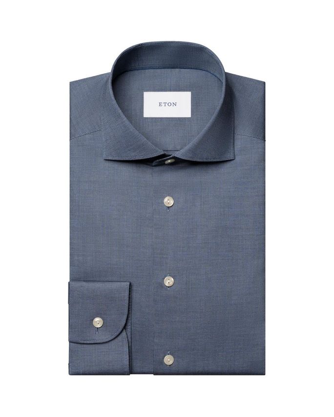 Solid Signature Oxford Shirt fra Eton